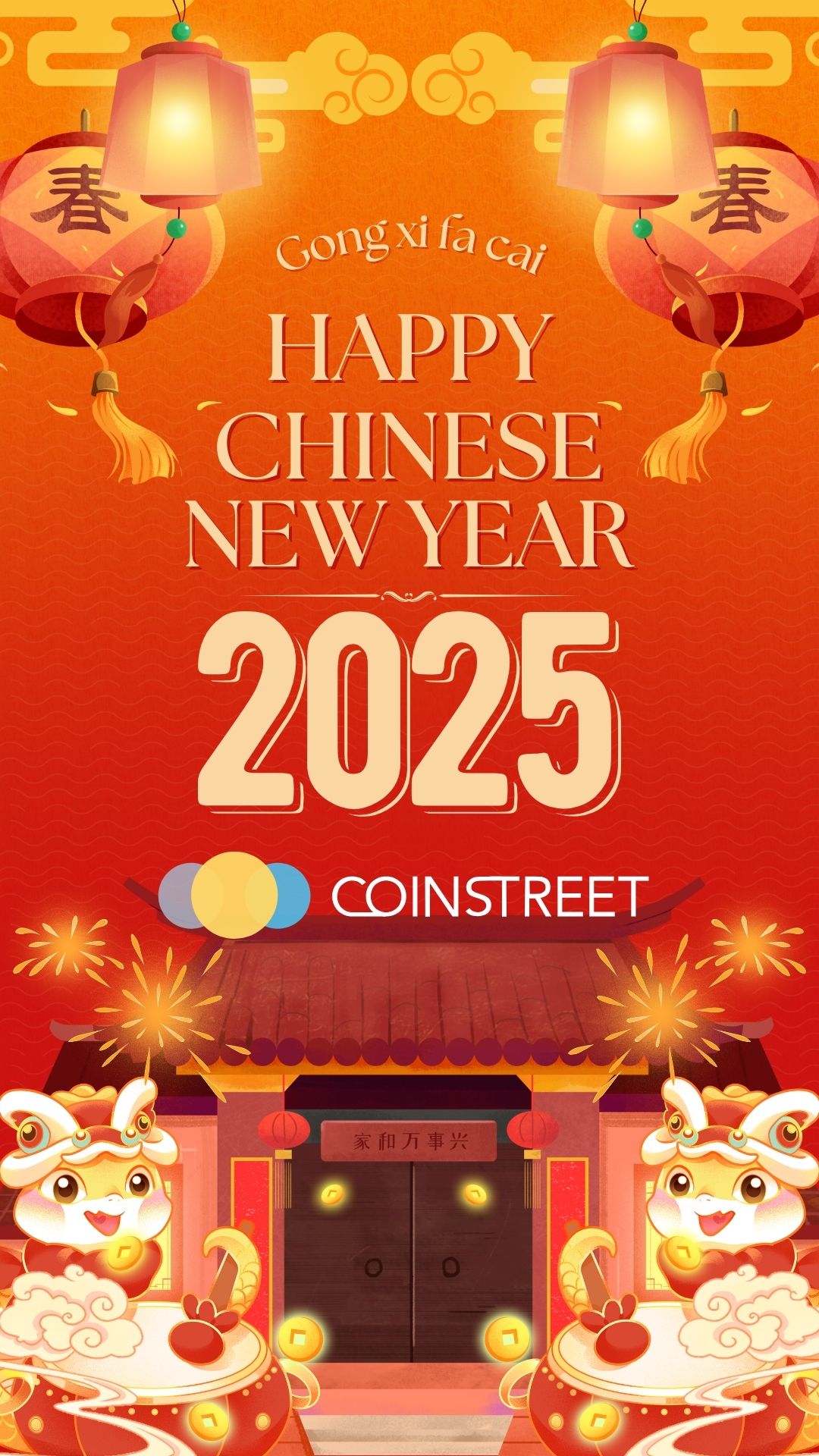Coinstreet Happy Chinese New Year 2025