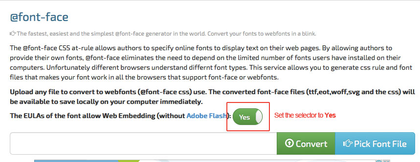 Everything Fonts Step 1