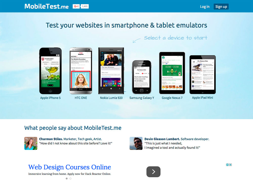 MobileTest.me