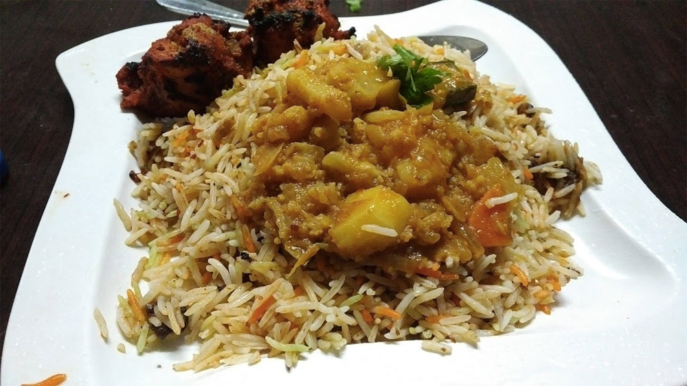 Tandoori Chicken Biryani